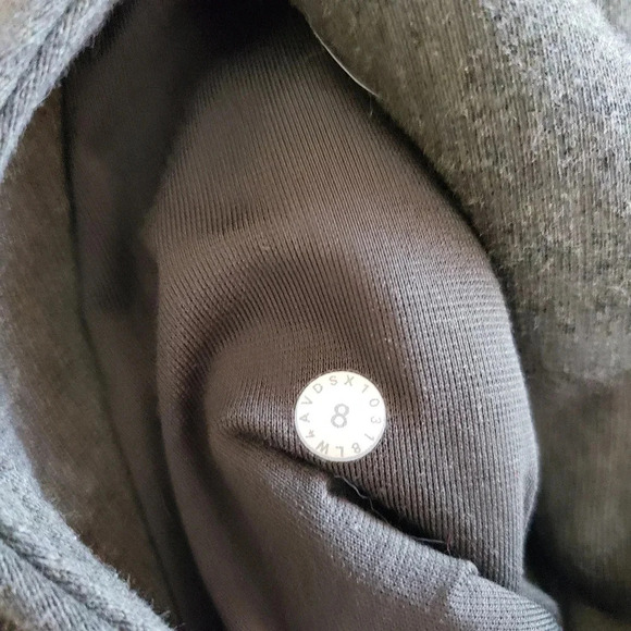 *LULULEMON Huddle & Hustle Jacket, Heathered Camo Green, Size 8 - Picture 6 of 8